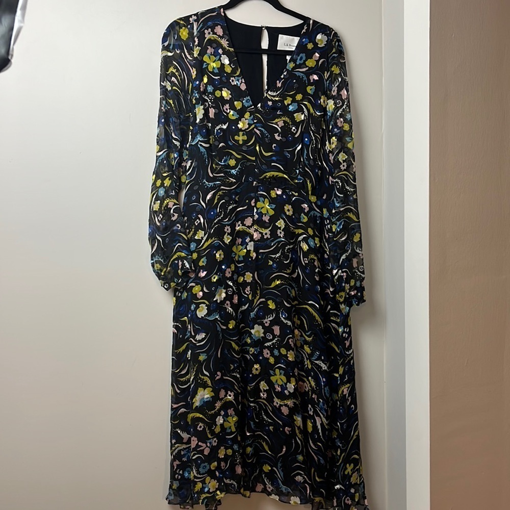 L.K. Bennet floral dress